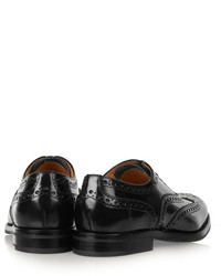 schwarze Leder Brogues von Church's