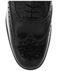 schwarze Leder Brogues von Church's