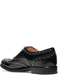 schwarze Leder Brogues von Church's