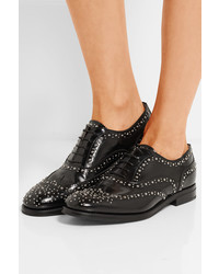 schwarze Leder Brogues von Church's