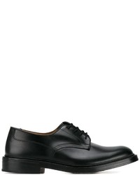 schwarze Leder Brogues von Tricker's