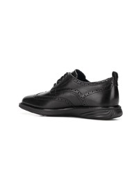 schwarze Leder Brogues von Cole Haan