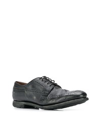 schwarze Leder Brogues von Church's