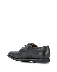 schwarze Leder Brogues von Church's