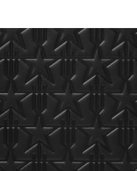schwarze Leder Clutch Handtasche mit Sternenmuster von Givenchy