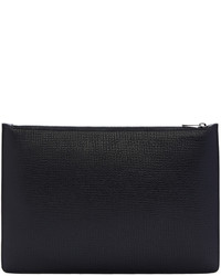 schwarze Leder Clutch Handtasche von Dolce & Gabbana