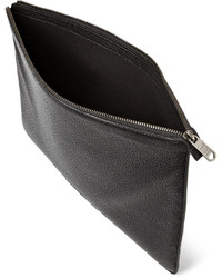 schwarze Leder Clutch Handtasche von Marc by Marc Jacobs