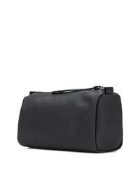 schwarze Leder Clutch Handtasche von Versus