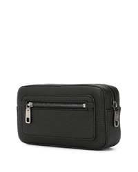 schwarze Leder Clutch Handtasche von Dolce & Gabbana