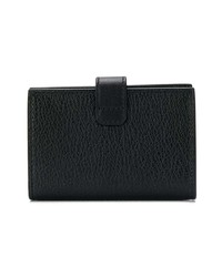 schwarze Leder Clutch von Givenchy