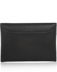 schwarze Leder Clutch von Givenchy