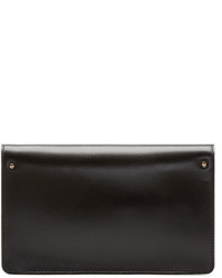 schwarze Leder Clutch von Chloé