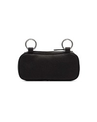 schwarze Leder Clutch von Simon Miller