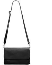 schwarze Leder Clutch von Caspar