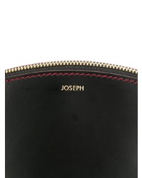 schwarze Leder Clutch von Joseph