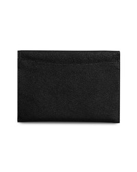 schwarze Leder Clutch von Burberry