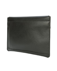 schwarze Leder Clutch von Senreve