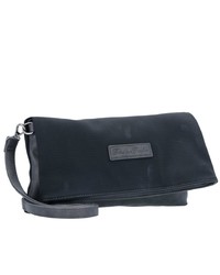 schwarze Leder Clutch von Fritzi aus Preußen