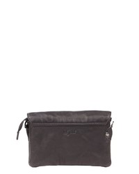 schwarze Leder Clutch von Legend