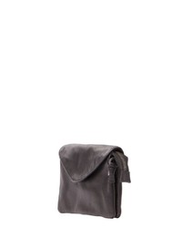 schwarze Leder Clutch von Legend