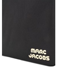 schwarze Leder Clutch von Marc Jacobs