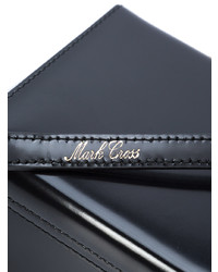 schwarze Leder Clutch von MARK CROSS