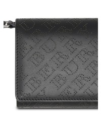 schwarze Leder Clutch von Burberry