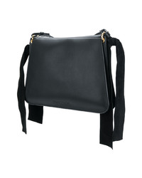 schwarze Leder Clutch von JW Anderson