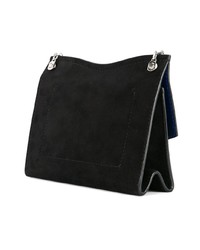 schwarze Leder Clutch von Proenza Schouler