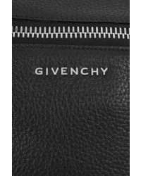 schwarze Leder Clutch von Givenchy