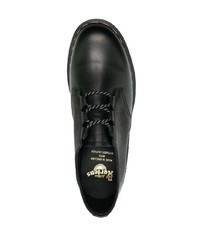 schwarze Leder Derby Schuhe von Dr. Martens