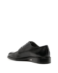 schwarze Leder Derby Schuhe von Pollini
