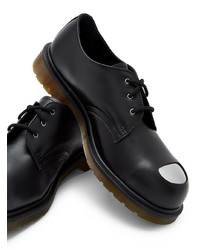 schwarze Leder Derby Schuhe von Dr. Martens