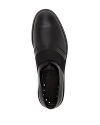schwarze Leder Derby Schuhe von Nicolas Andreas Taralis