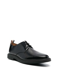 schwarze Leder Derby Schuhe von BOSS