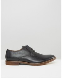 schwarze Leder Derby Schuhe von Aldo