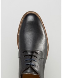 schwarze Leder Derby Schuhe von Aldo