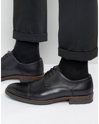 schwarze Leder Derby Schuhe von Aldo