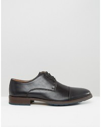 schwarze Leder Derby Schuhe von Aldo