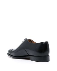 schwarze Leder Derby Schuhe von Church's