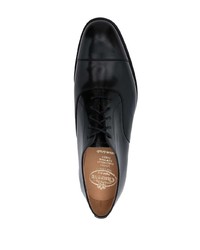 schwarze Leder Derby Schuhe von Church's