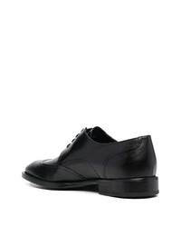 schwarze Leder Derby Schuhe von Baldinini