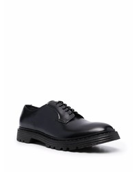 schwarze Leder Derby Schuhe von Premiata