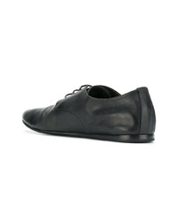 schwarze Leder Derby Schuhe von Marsèll