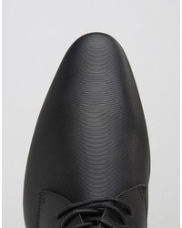 schwarze Leder Derby Schuhe von Aldo