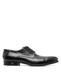 schwarze Leder Derby Schuhe von Baldinini