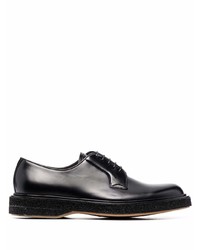 schwarze Leder Derby Schuhe von Barrett