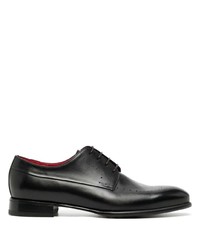 schwarze Leder Derby Schuhe von Barrett