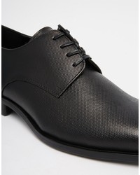 schwarze Leder Derby Schuhe von Aldo