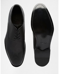 schwarze Leder Derby Schuhe von Aldo